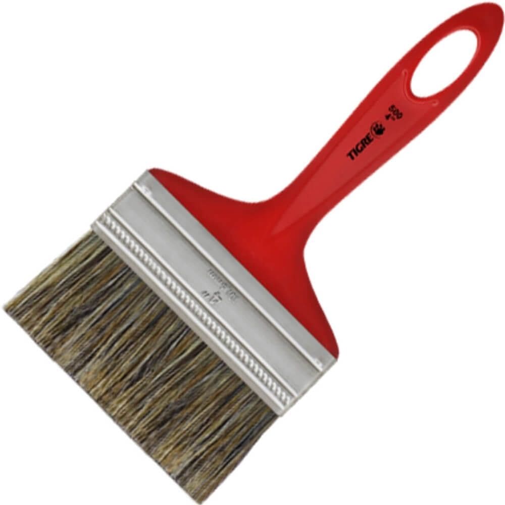 Trincha Simples para Pintura 500 com 4”” - 60500016 - PINCÉIS TIGRE