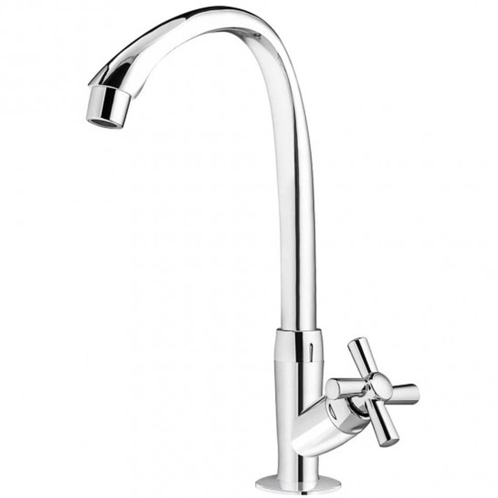 Torneira para Cozinha Mesa Bica Alta Móvel Cross 1/2”” Cromada - 0300000466 - TIGRE