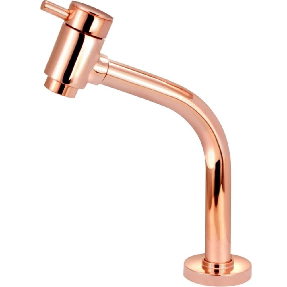 Torneira de Mesa para Lavatório Fit 1/4 de Volta Bica Baixa 1197 Rose - VTM297RWB - ESTEVES