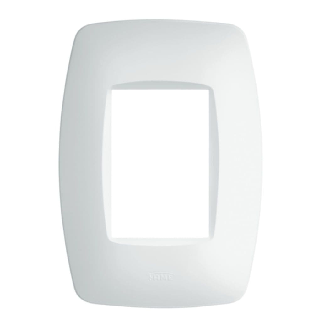 Placa com Suporte 4”” x 2”” 3 Módulos Horizontais Elegance - 2377 - FAME
