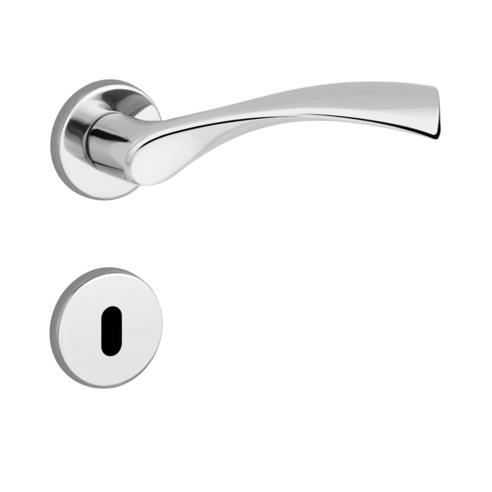 Fechadura Interna Emma 55mm Cromado - 41-2224 - LOCKWELL