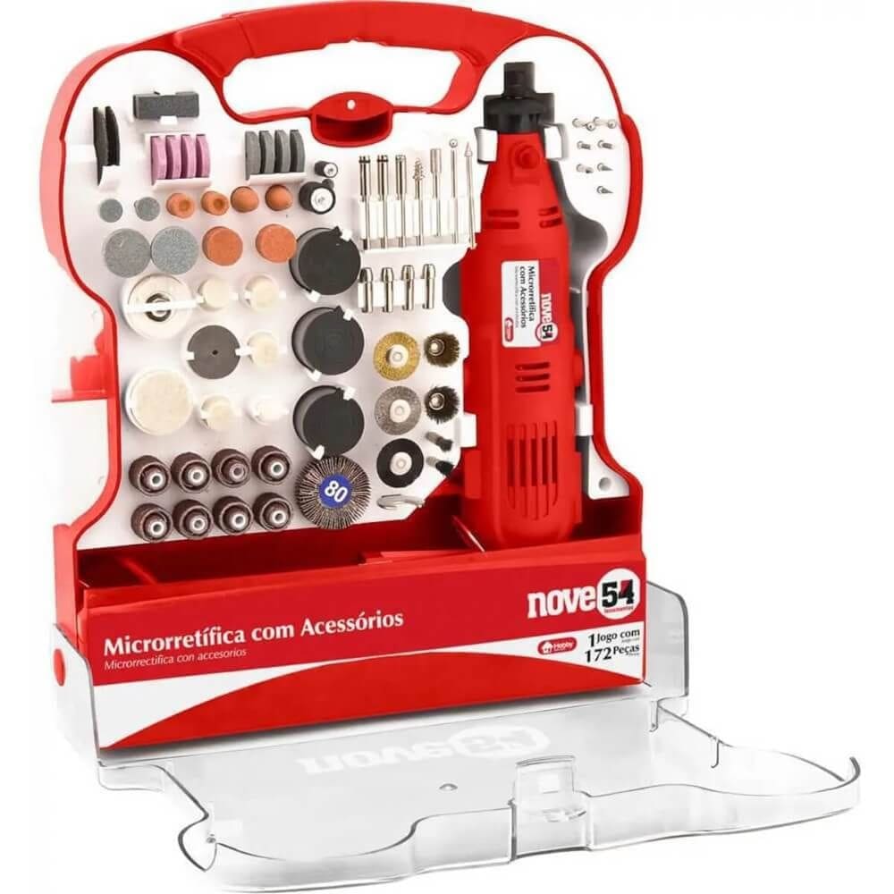 Micro-retifica com Acessórios AMR172 130 Watts 110 Volts 60.68.172.012 - NOVE54