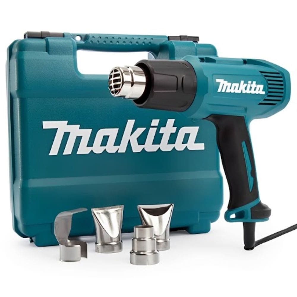Soprador Térmico 1600 Watts 220 Volts Temperatura de 350 a 500° + 4 Bicos e Maleta - HG5030K - MAKITA