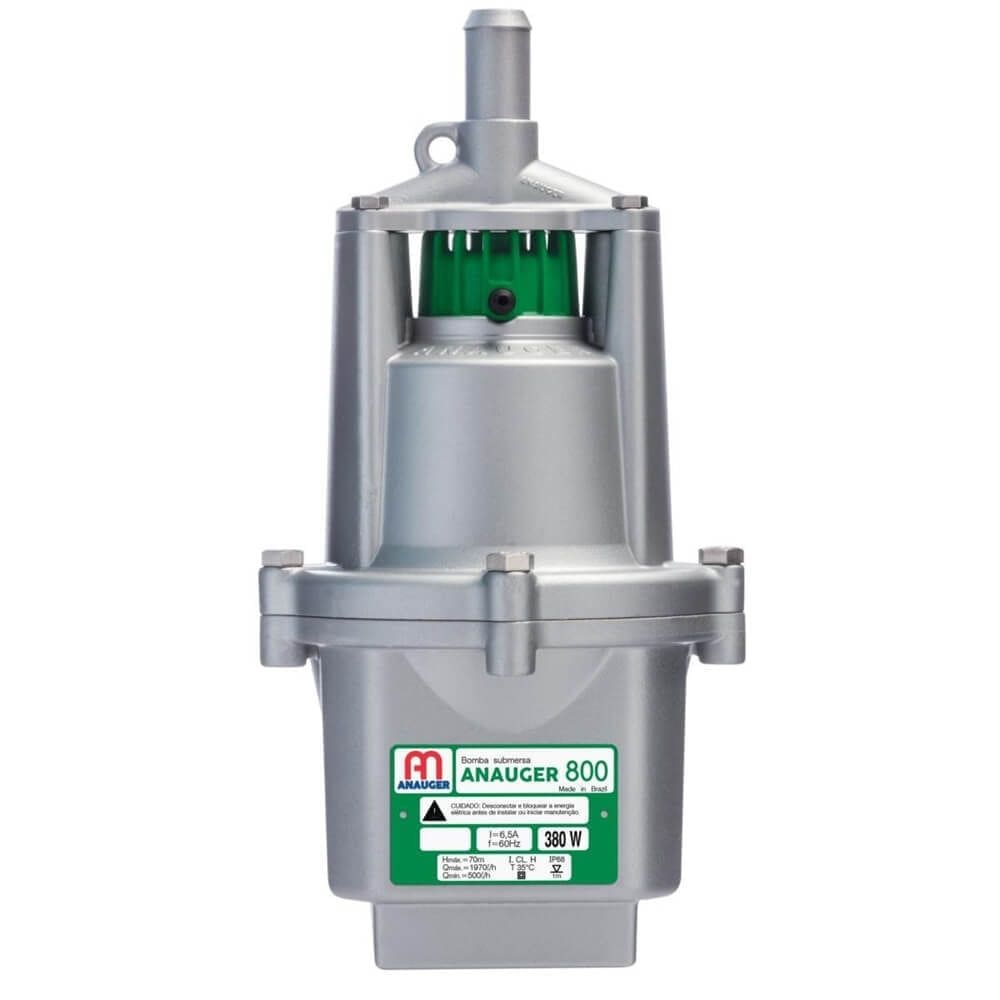 Bomba D`água Submersa Vibratória Para Poço 380 Watts 110Volts  - 60581 - ANAUGER