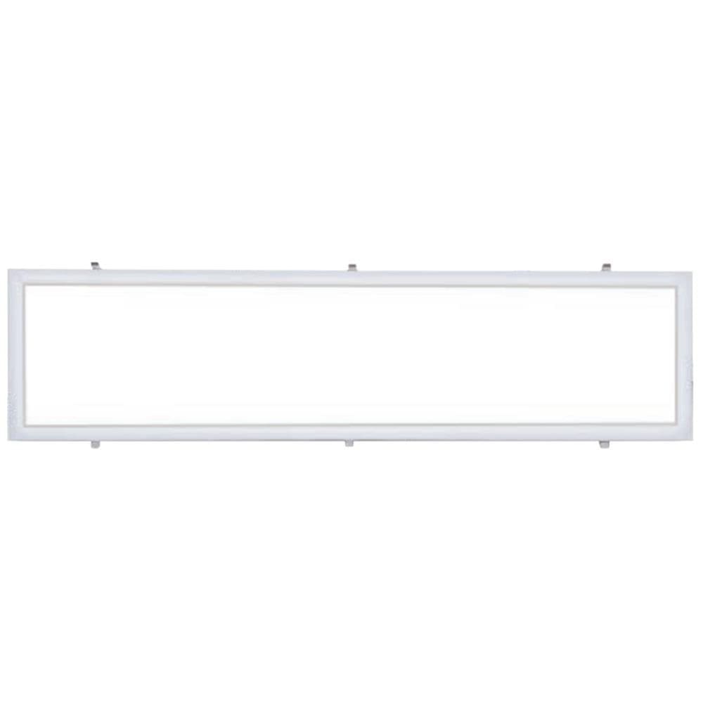 Plafon LED de Embutir 122x32cm 40 Watts 2700K - 03173A - OUROLUX