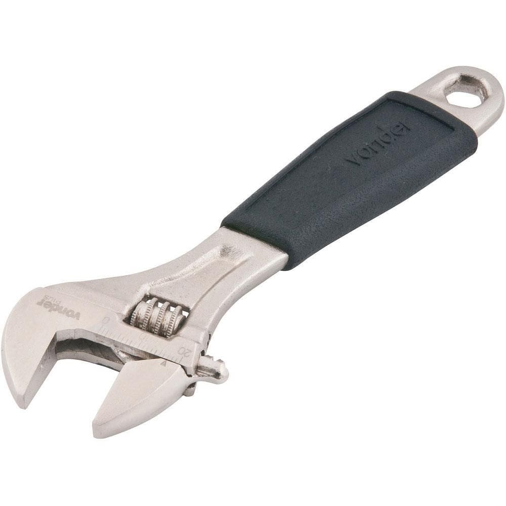 Chave Ajustável 12”” Niquelada Ingleza - 35.73.012.100 - VONDER