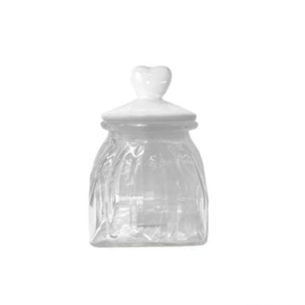 Pote Hermético Para Mantimento 750ml Tampa Coração Class Home