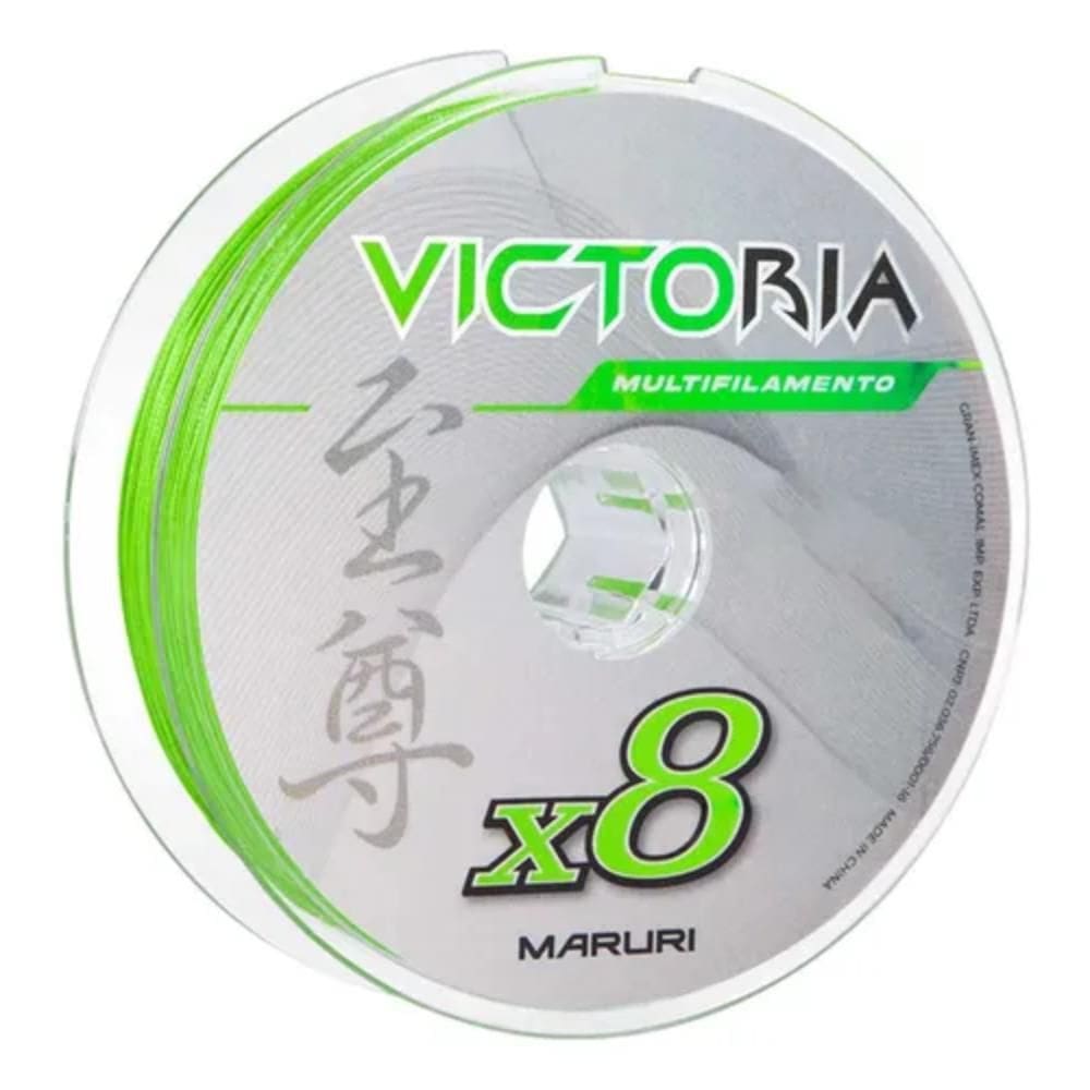 Maruri Linha Mult Victoria 8X 25Kg 0,40Mm 55 100M Verde 1Un