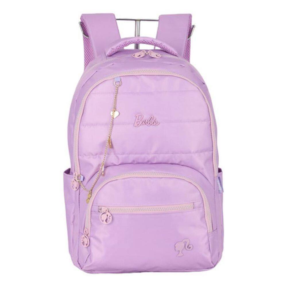 Mochila De Costas Náilon Porta Notebook Barbie