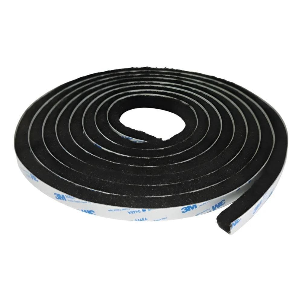 5X Escovinha Veda Fresta Vedação Janela Porta 14X12Mm -5 Met