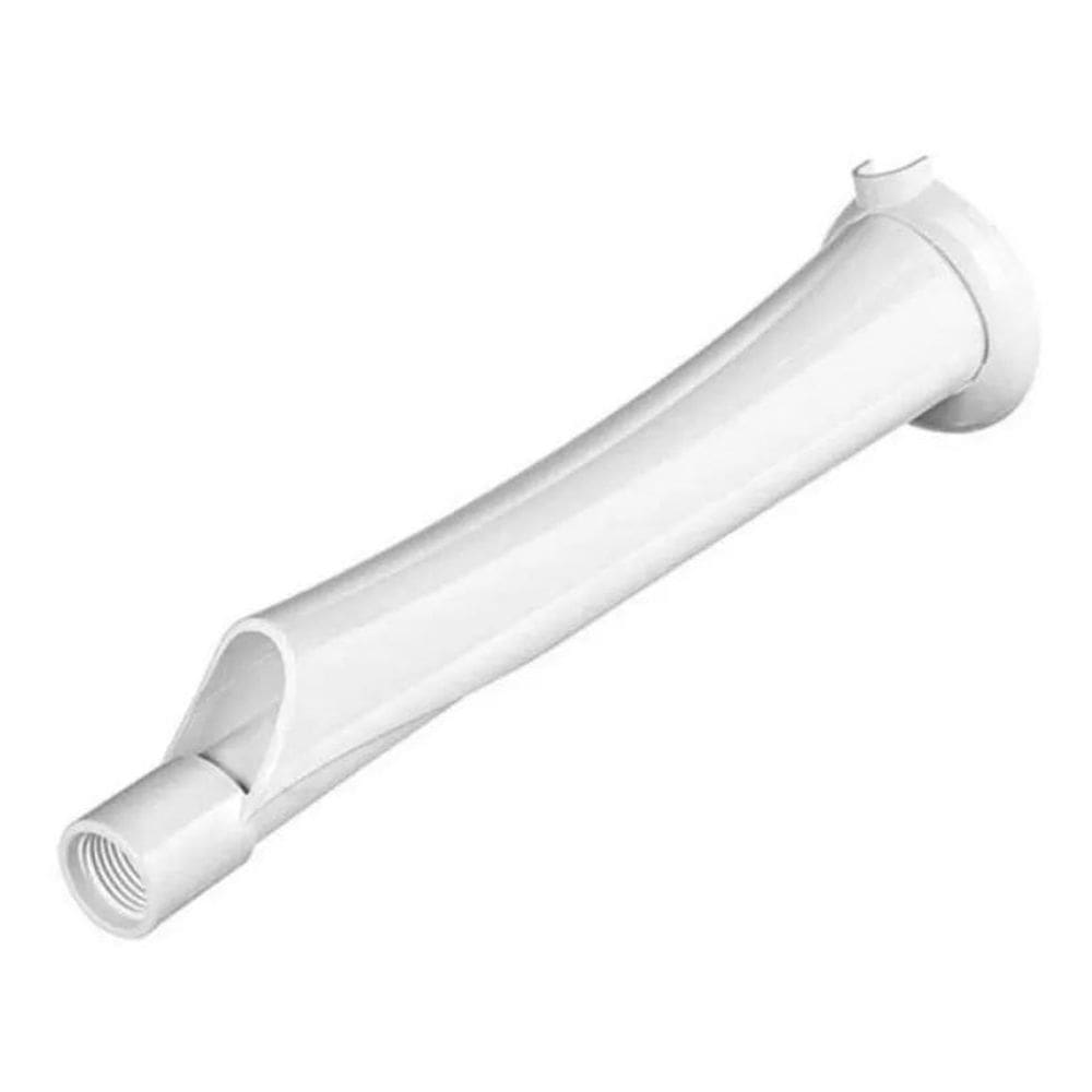 5X Cano Branco Para Chuveiro E Duchas 30 Cm Lorenzetti Acaba