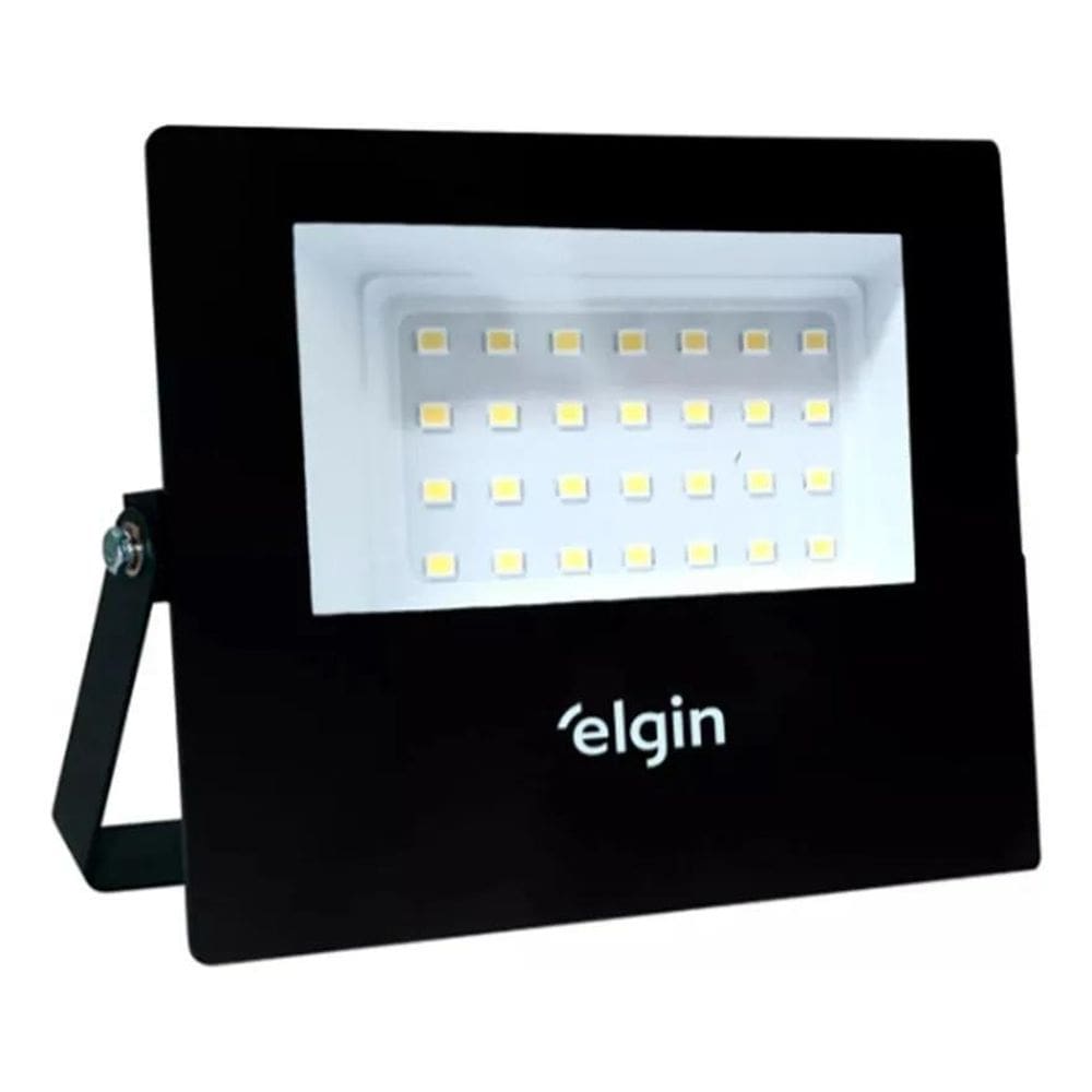 5X Refletor Led Holofote 50W Resistente Agua Branco 6500K El