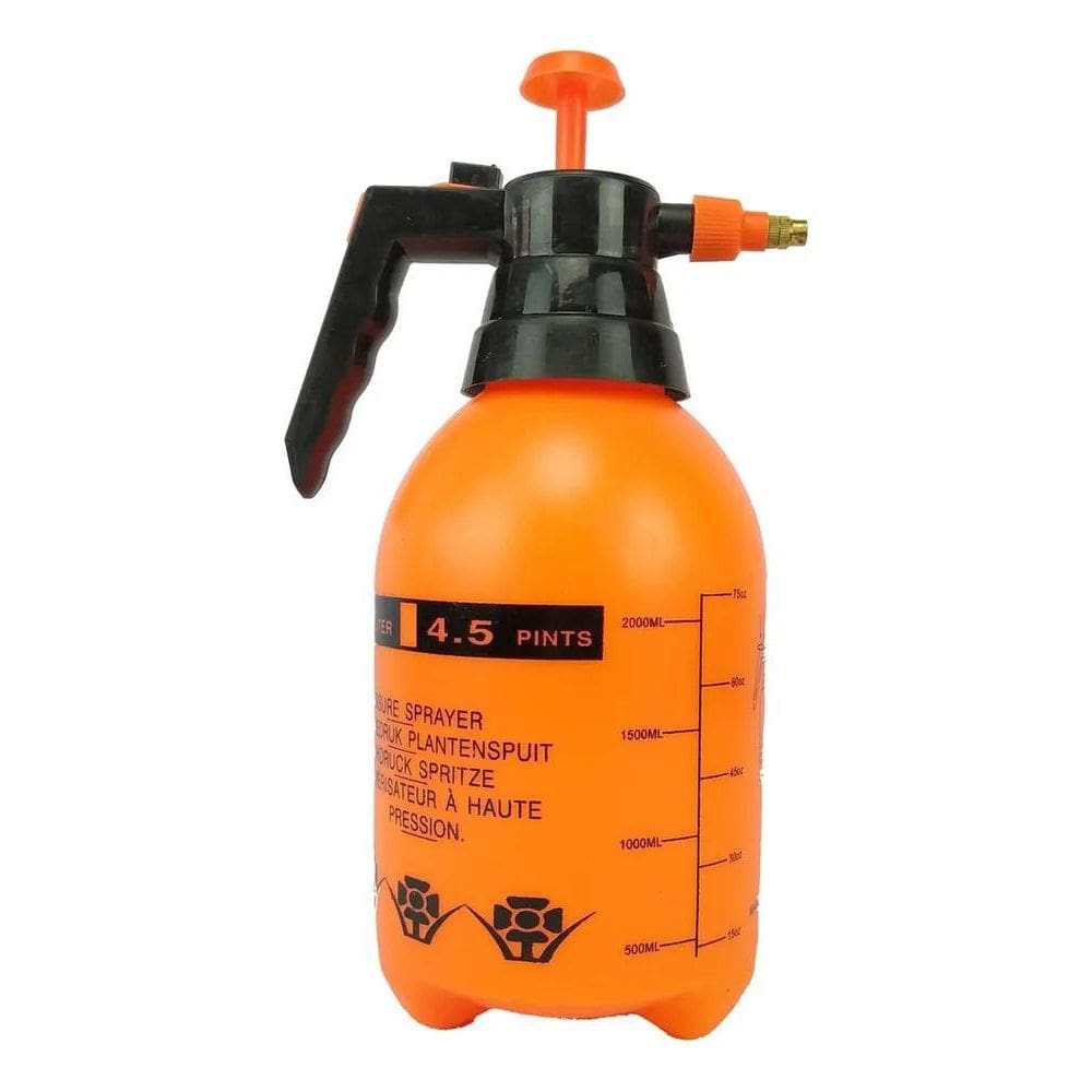 5X Borrifador Manual Com Gatilho 2 Litros Pulverizador
