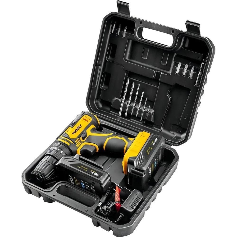 5X Parafusadeira Furadeira Impacto Bateria Pfv020I Vonder Co