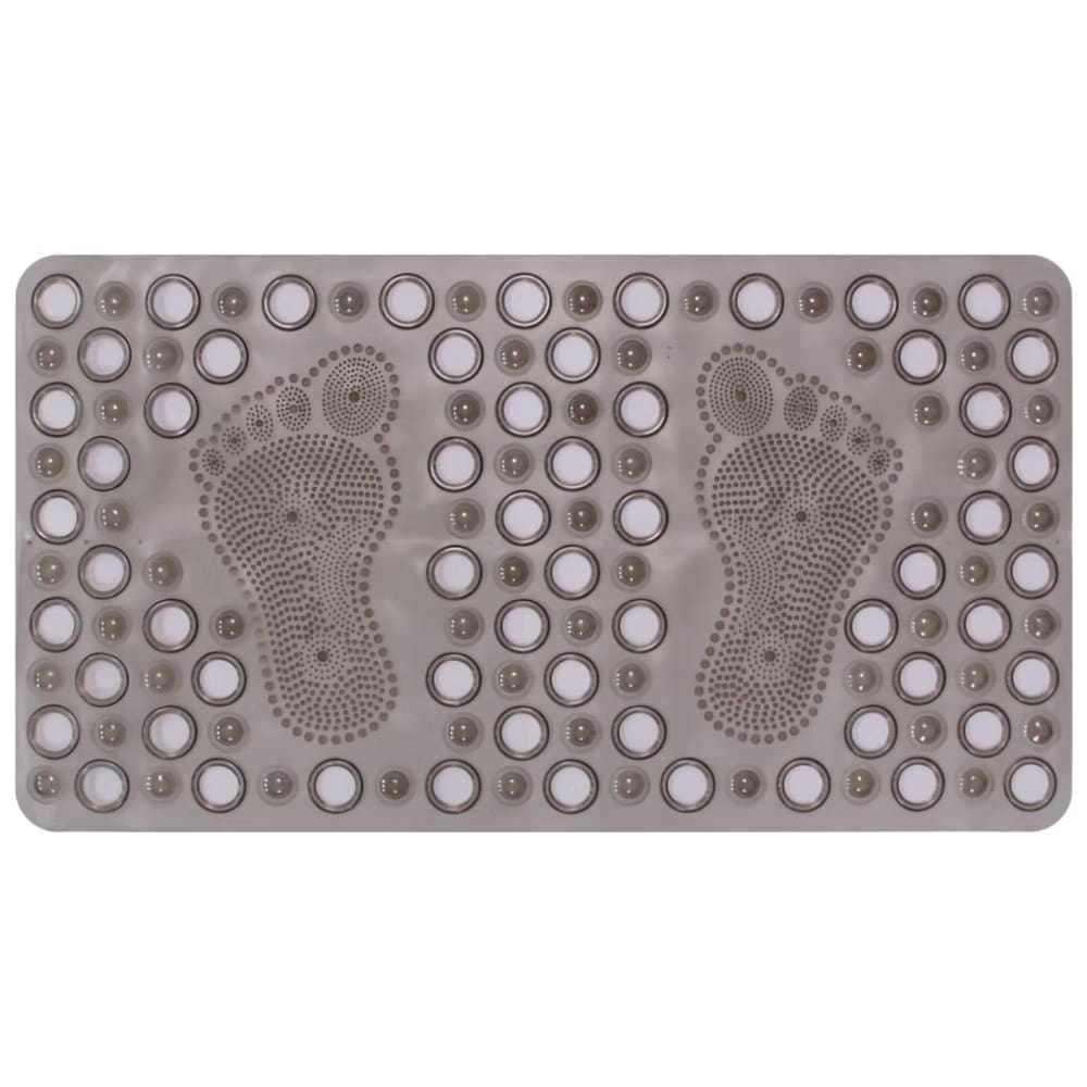 Tapete Box de Banheiro Antiderrapante PVC 66x33cm Uzoo