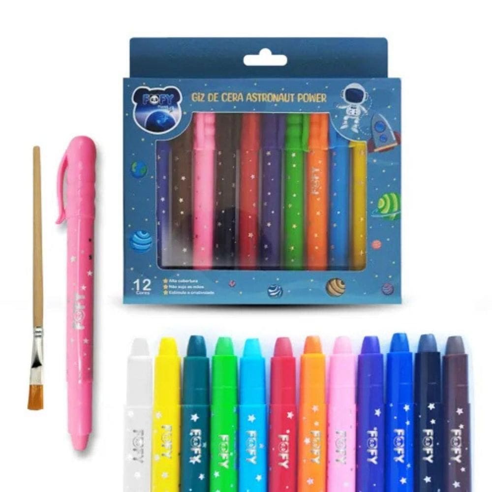 Giz De Cera Astronaut Power - Ff3601 - Fofy
