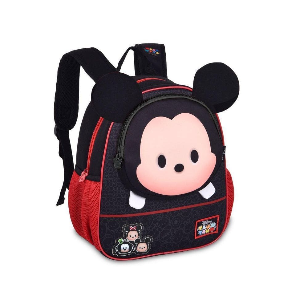 Mochila De Costas Infantil Mickey Creche Escolar 3D - Preto