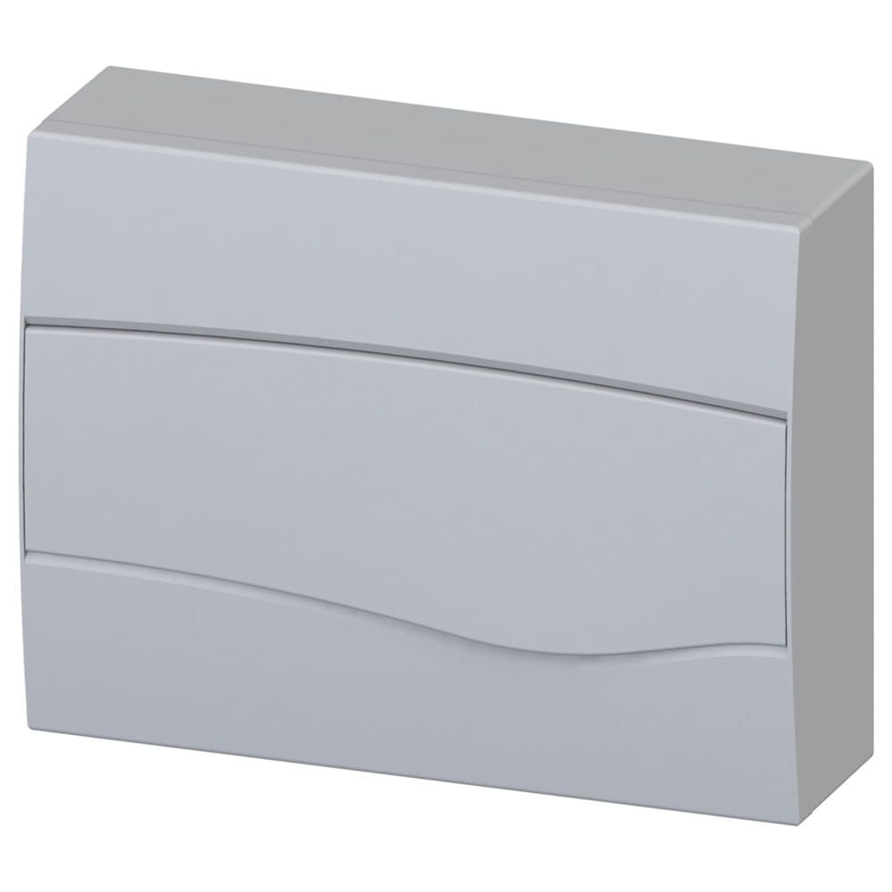 Centro de Distribuição de Sobrepor para 12 Disjuntores com Porta Opaca DIN IP40 - 096.200.042 - BRUM