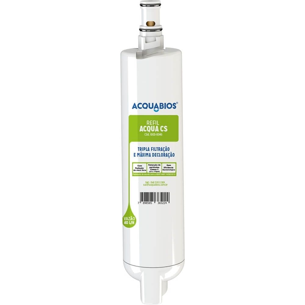 Refil para Purificador Acqua CS - 1005-0046 - ACQUABIOS
