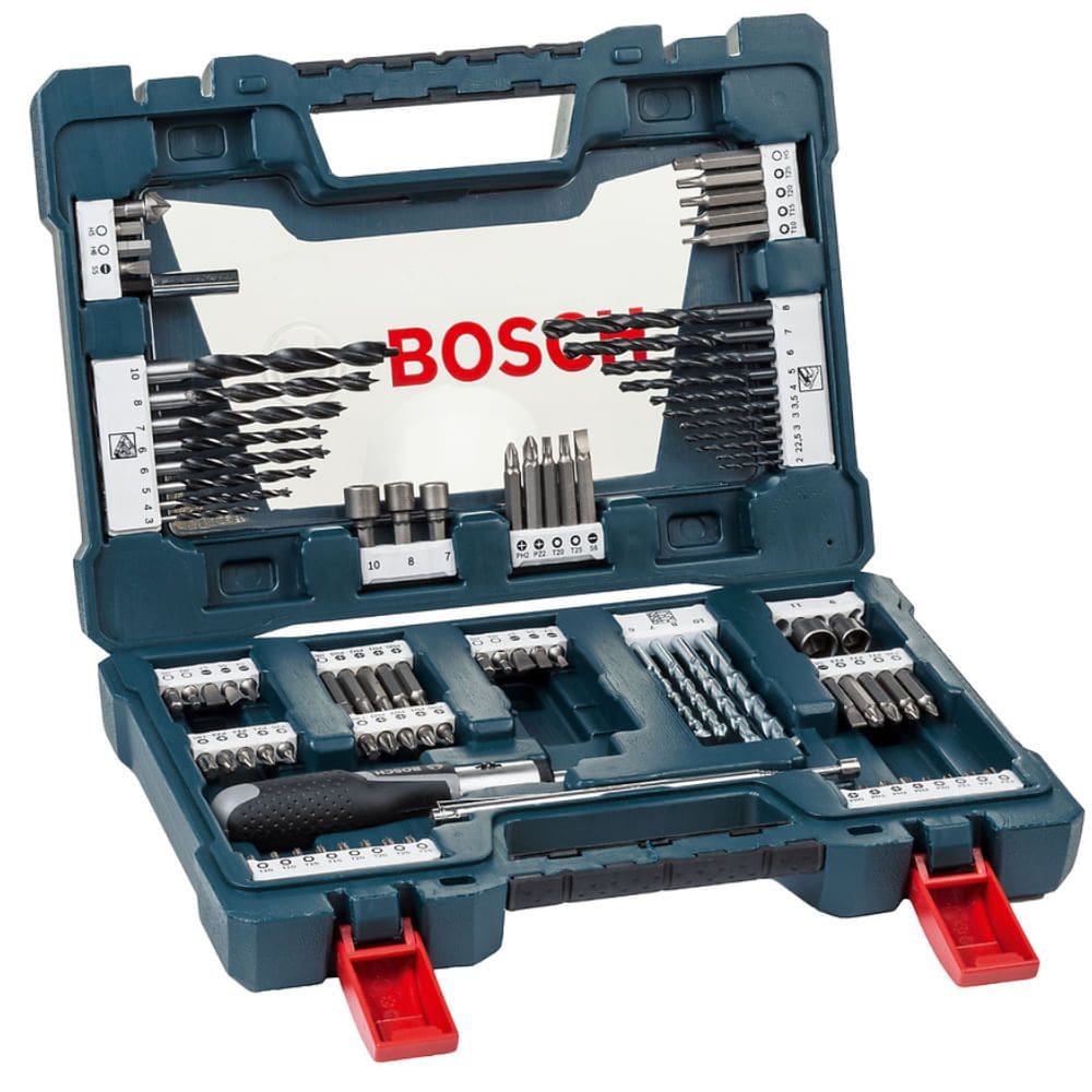 Conjunto de Pontas e Brocas V-Line com 91 Peças - 2607017402000 - BOSCH