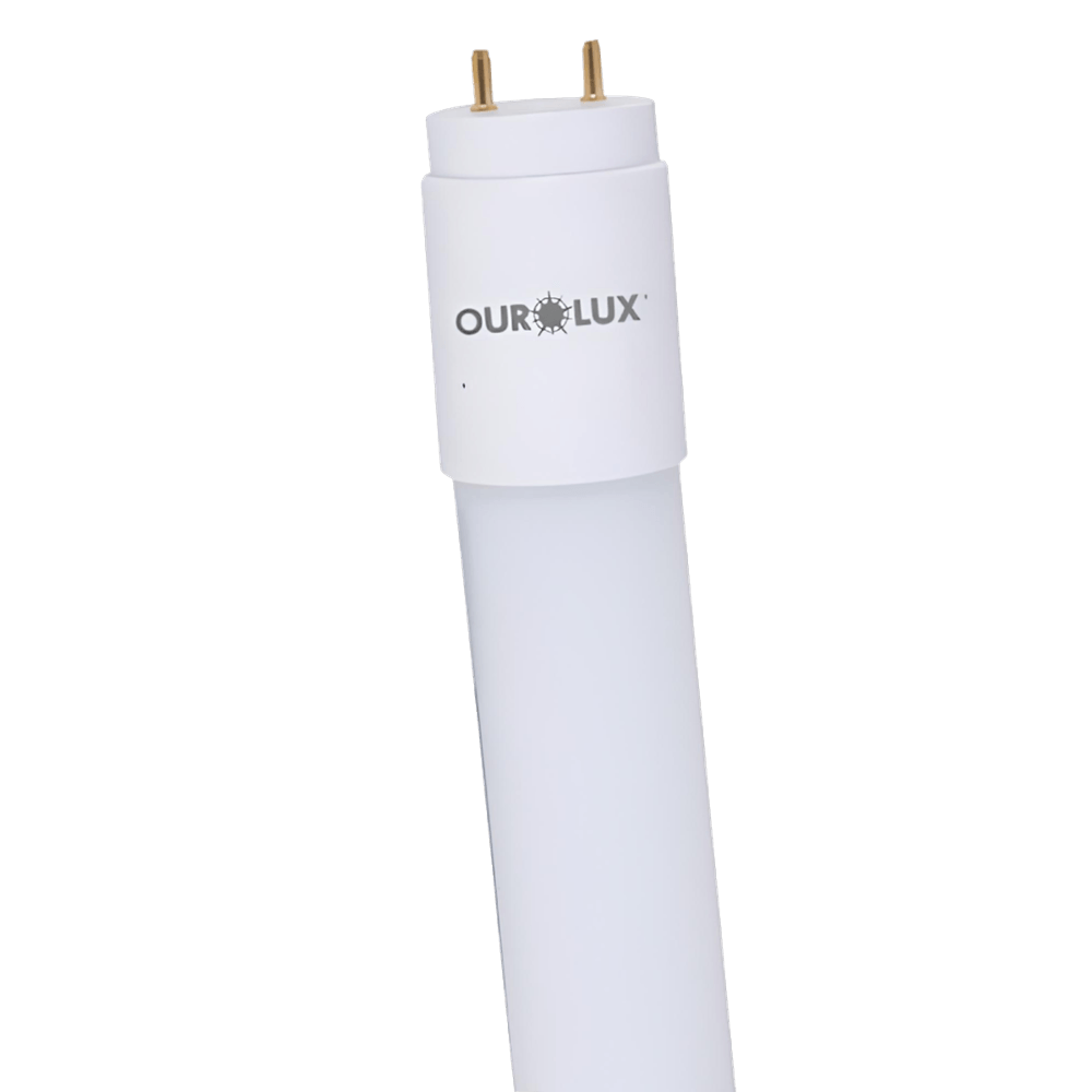 Lâmpada Superled Tubular 9 Watts Bivolt 6500K - 20250 - OUROLUX