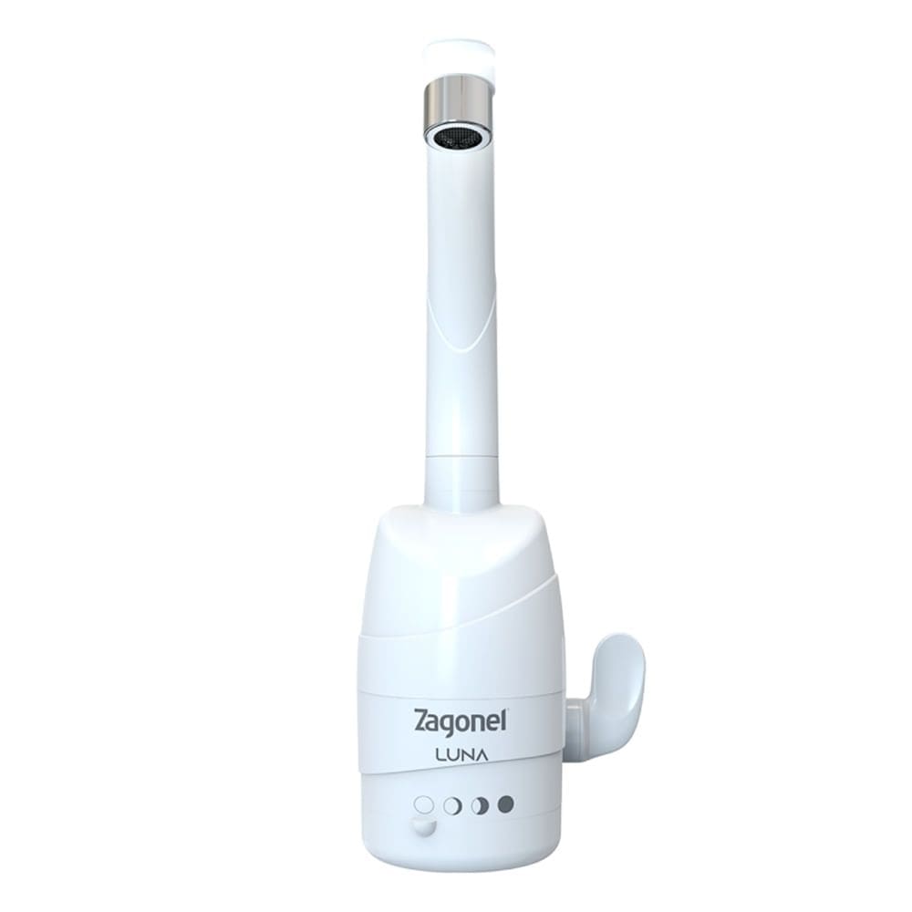 Torneira Luna 4 Temperaturas Branco de Parede 5500 Watts 220 Volts - TLU4T55220BR03 - ZAGONEL