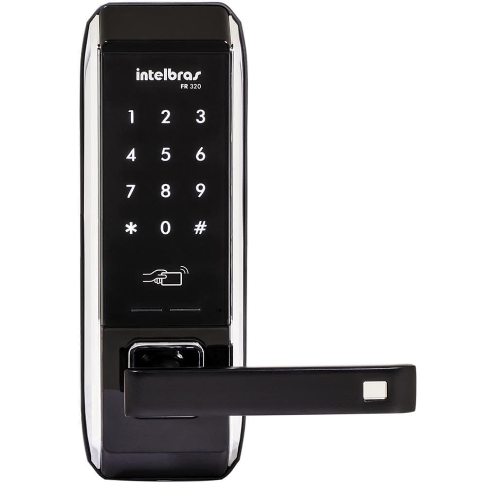 Fechadura Digital Touch Screen com Maçaneta - FR320 - INTELBRAS