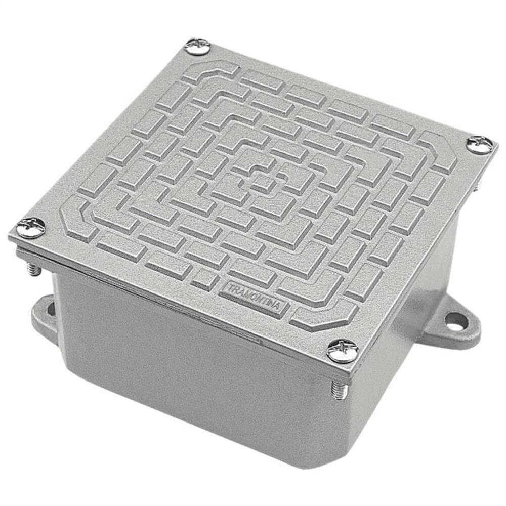 Caixa de Passagem de Alumínio com Tampa Reversível CP de 15x15 - 56123002 - TRAMONTINA