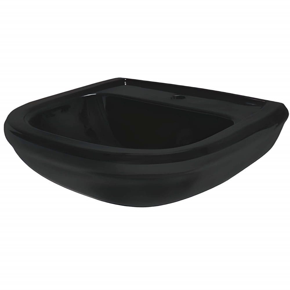 Lavatório para Coluna Sabatini 53x44cm Preto - IL512 - ICASA