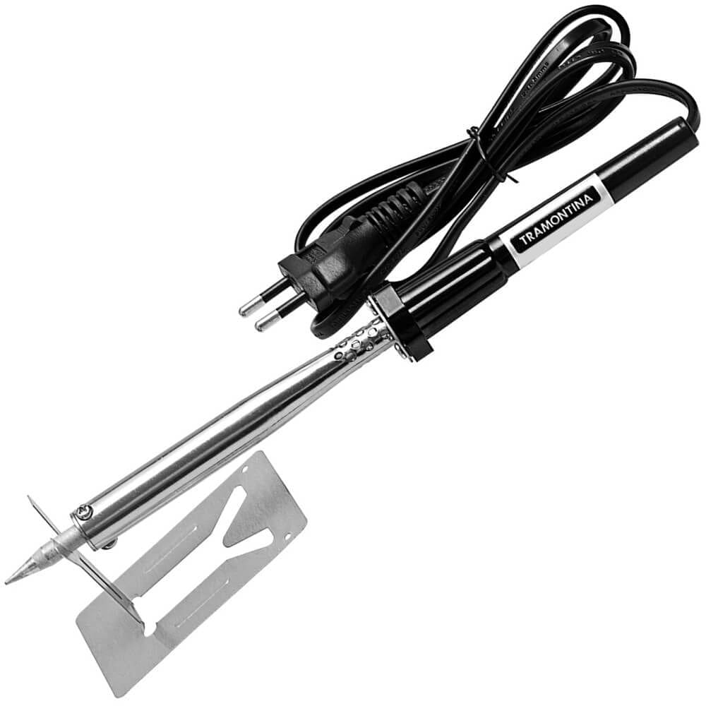Ferro de Solda com Empunhadura Plástica de 25 Watts e 220 Volts - 43752503 - TRAMONTINA