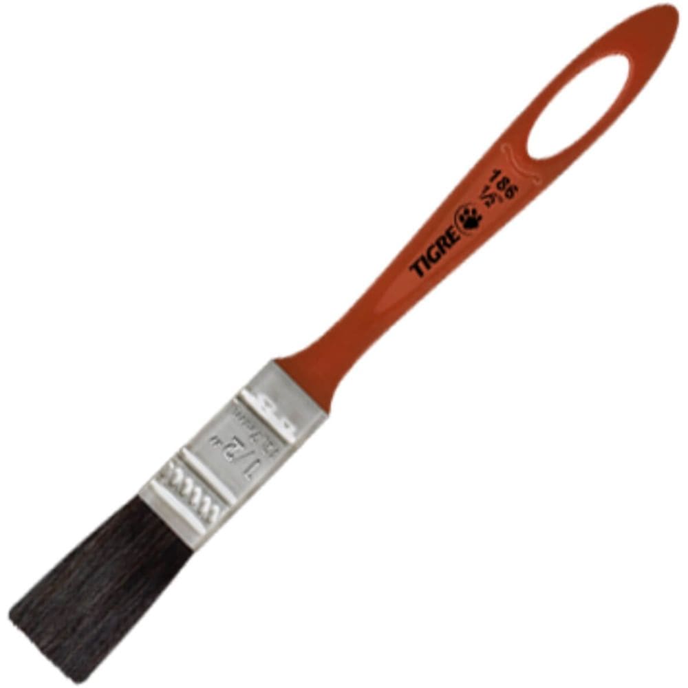 Trincha 1/2”” 186 de Pelo de Orelha De Boi - 60186002 - PINCÉIS TIGRE