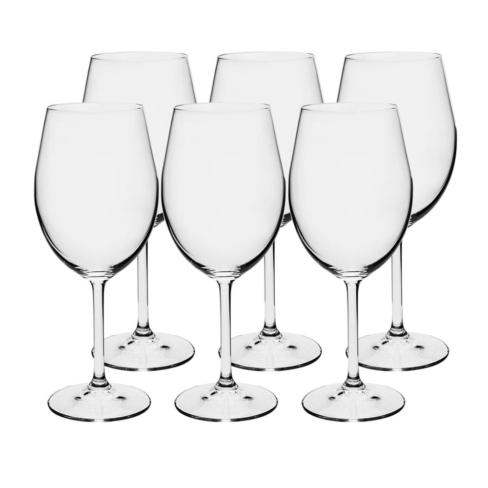 Jogo 6 Taças 350ml Para Vinho Cristal Gastro Colibri Bohemia