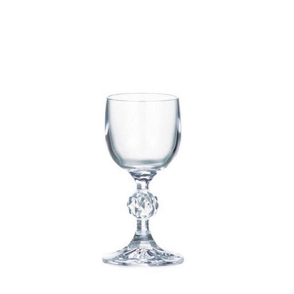 Jogo De 6 Taças De Cristal Para Licor 50 Ml Claudia Bohemia