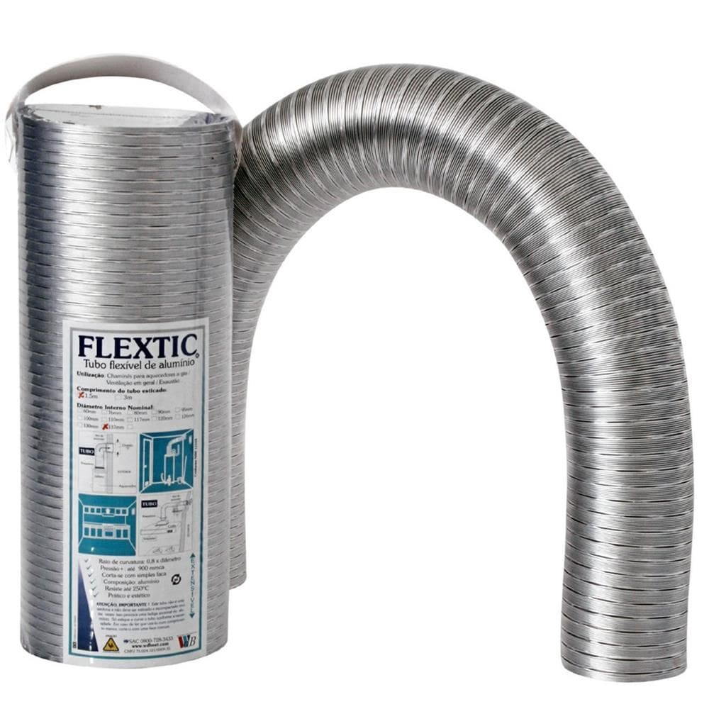 Tubo Flextic 1,5 Metro 80mm - WESTAFLEX