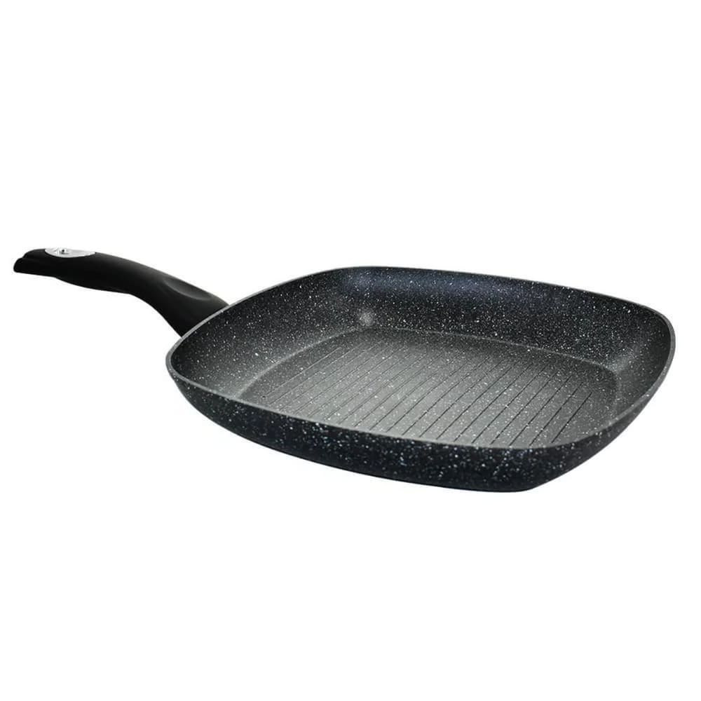 Frigideira Grill Bistequeira 28x28cm Indução Casambiente