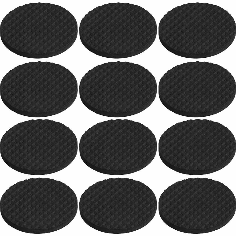 Protetor Antideslizante Scotch Redondo Preto Médio 12 Unidades - HB004262877 - 3M