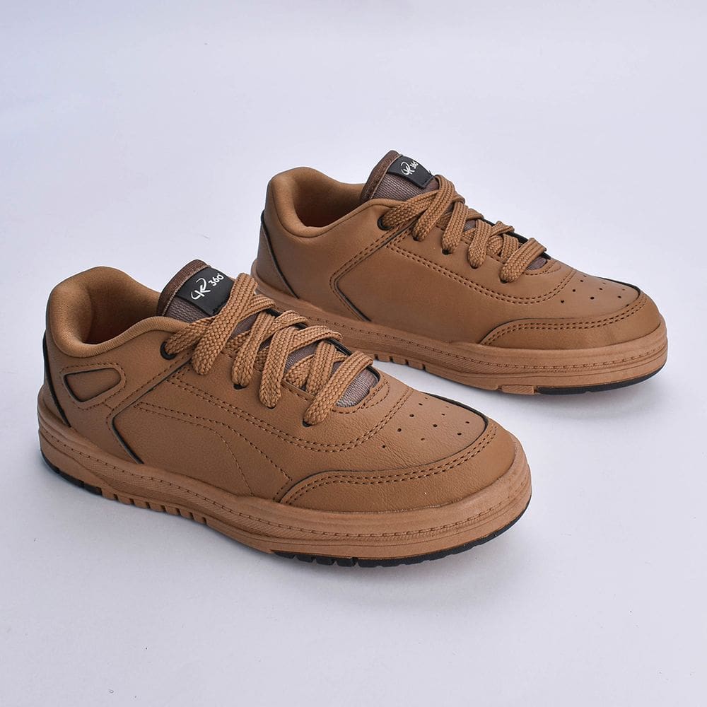 TÊNIS K360 ESTILO RESPITEC CARAMELO/PRETO Kidy