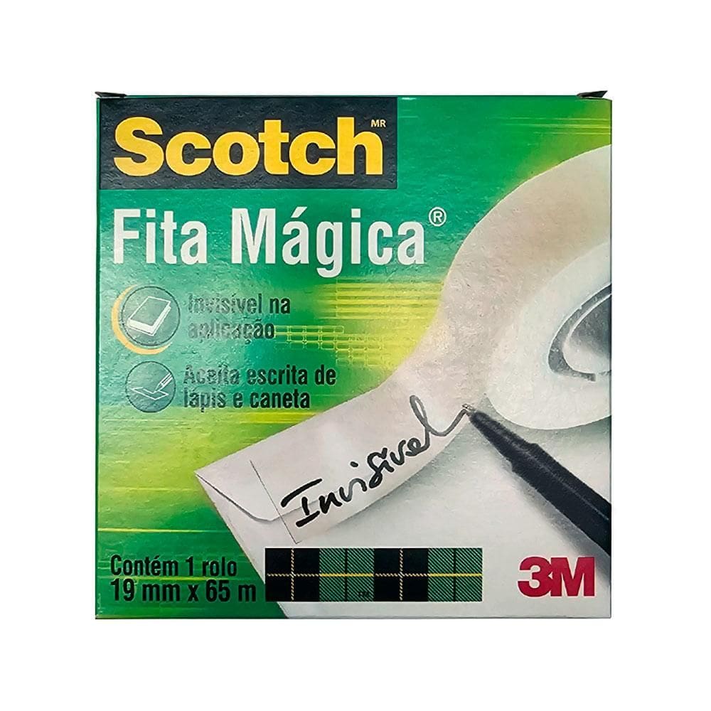 Fita mágica Scotch 19mmx65m 810 - 3M