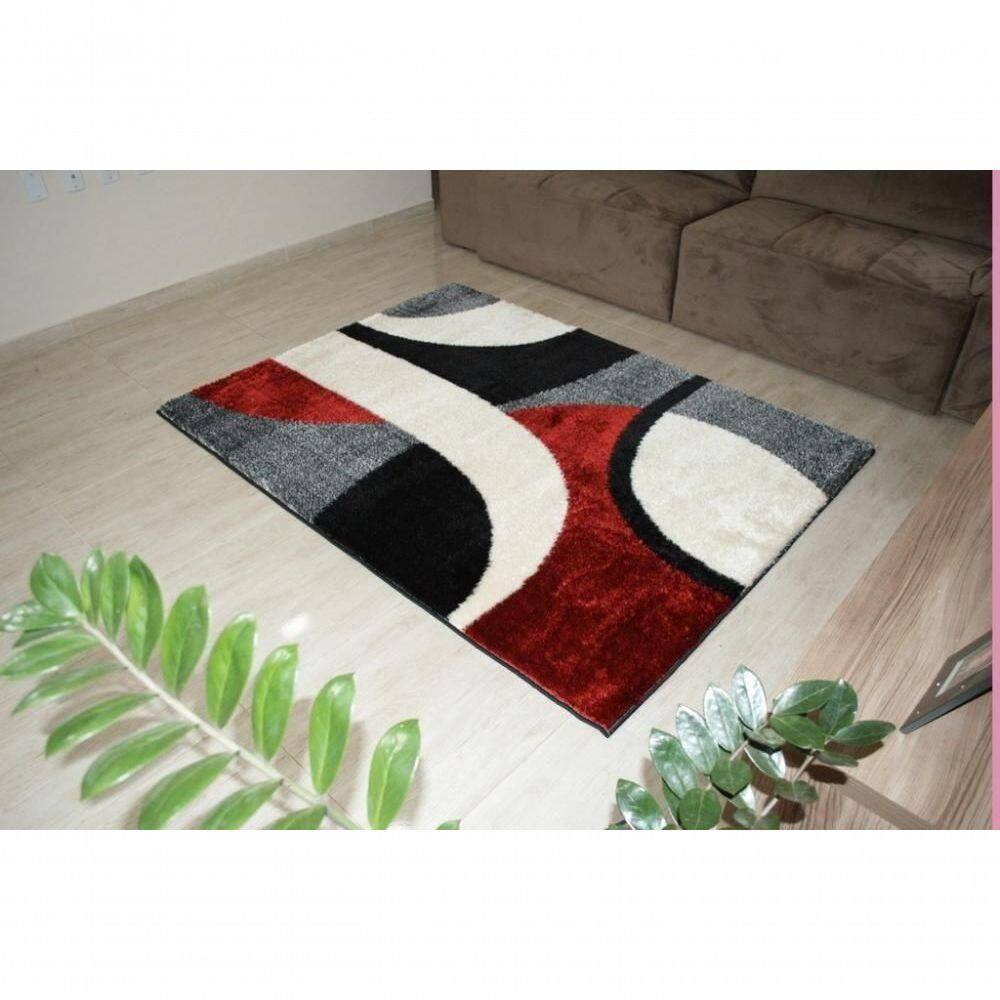 Tapete Life Spirit Shaggy 50mm Solimoes-2 100x150 Cm