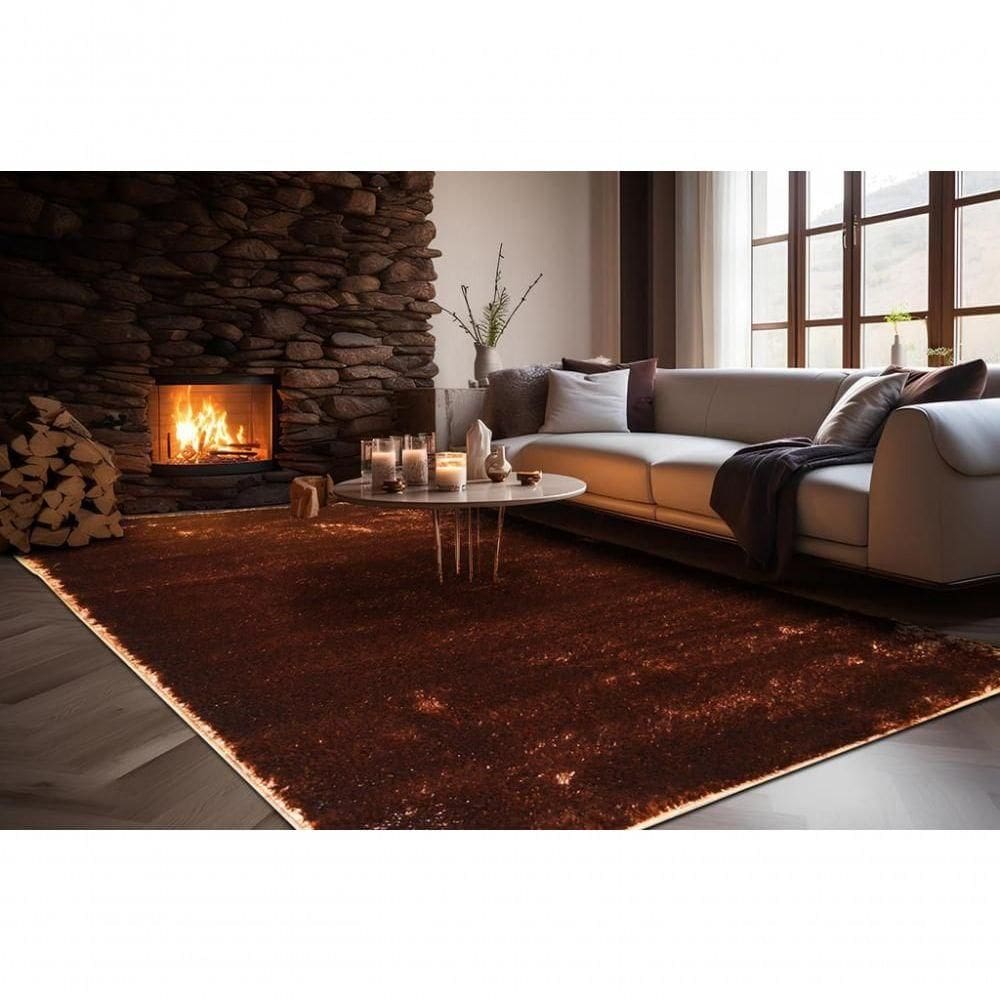 Tapete Life Confort Shaggy 50mm Chocolate 200x300 Cm