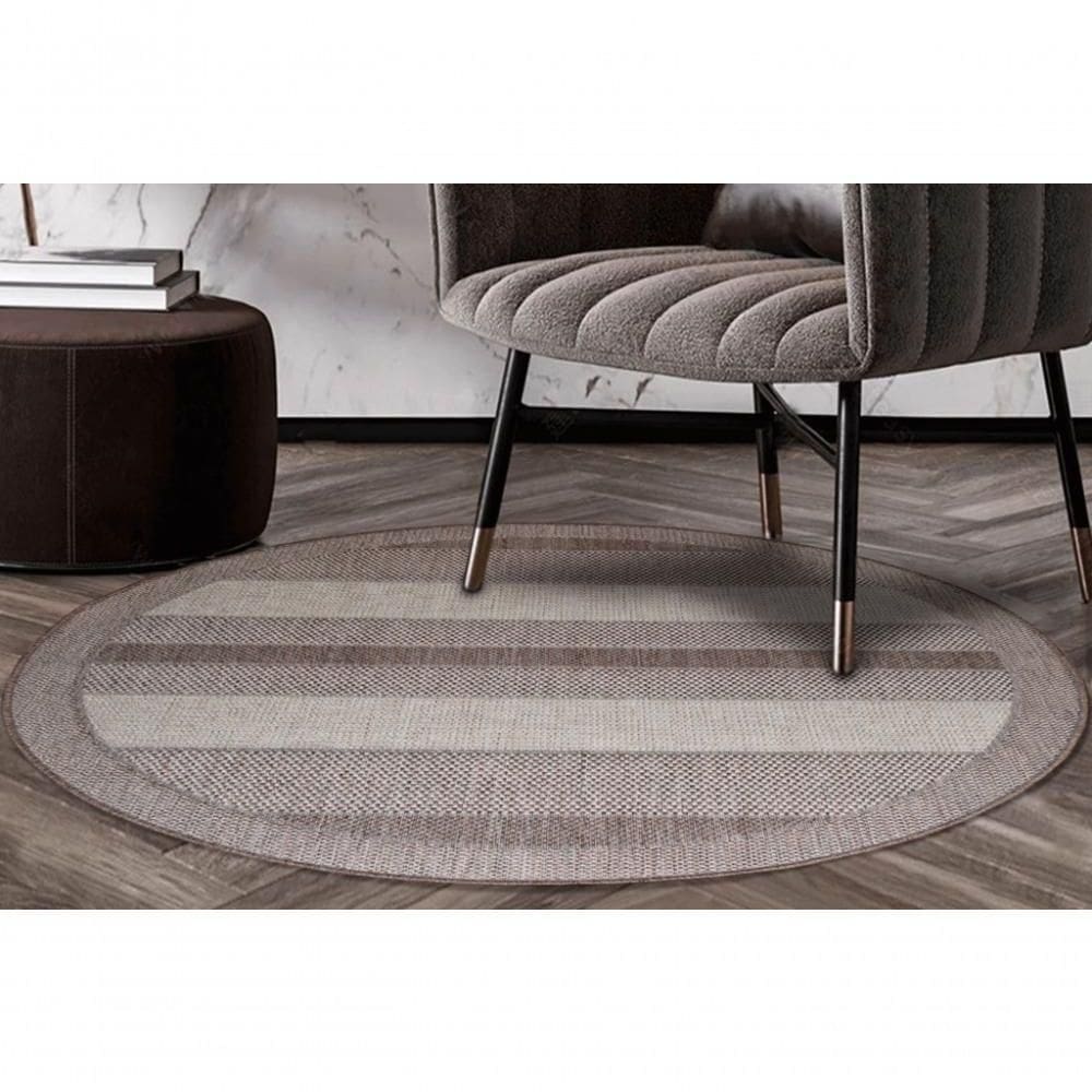Tapete Redondo Natural Look Esplendor A 200 Cm