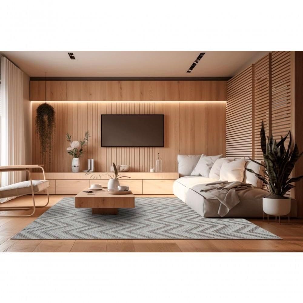 Mega Tapete Quadrado Natural Look Petraia A 215x215 Cm