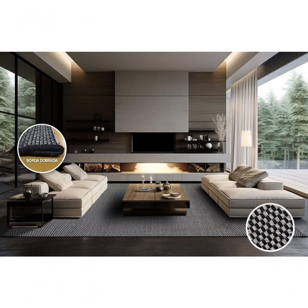 Tapete Artesanal Look Flor De Liz B 100x150 Cm