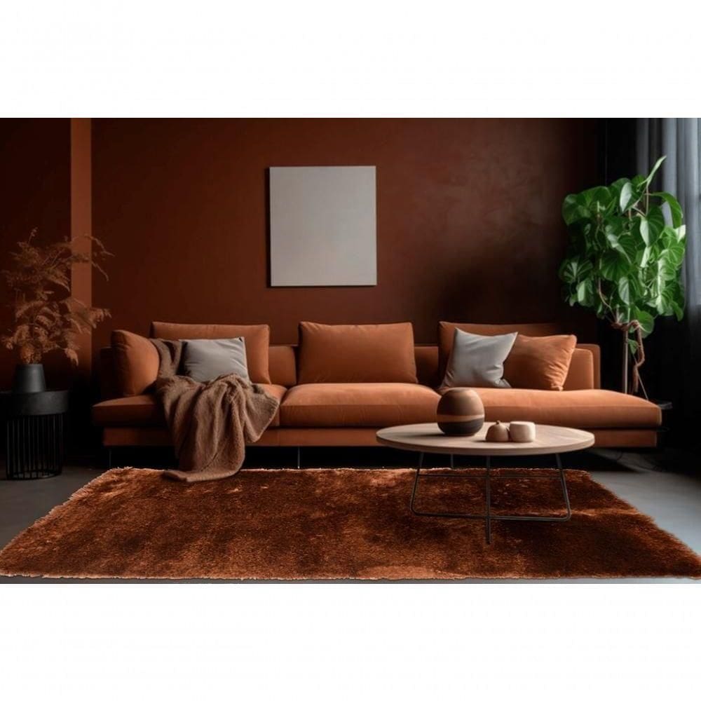 Tapete Life Confort Shaggy 50mm Chocolate 200x250 Cm