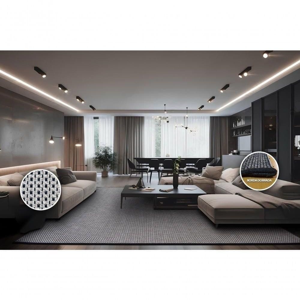 Tapete Artesanal Look Flor Da Paixao-b 200x250 Cm