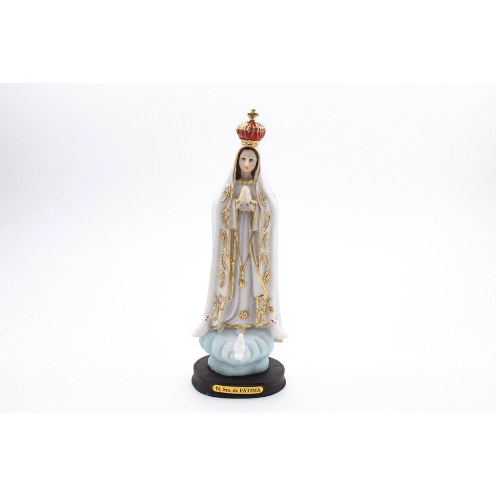 Imagem Nossa Senhora De Fatima Resina 20 Cm