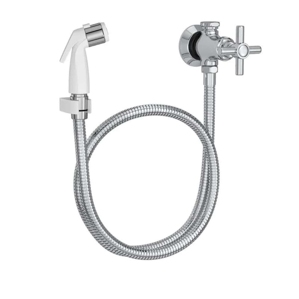 Ducha Higiênica com Registro e Derivação Deca Izy Branco 1984.C37.ACT.BR