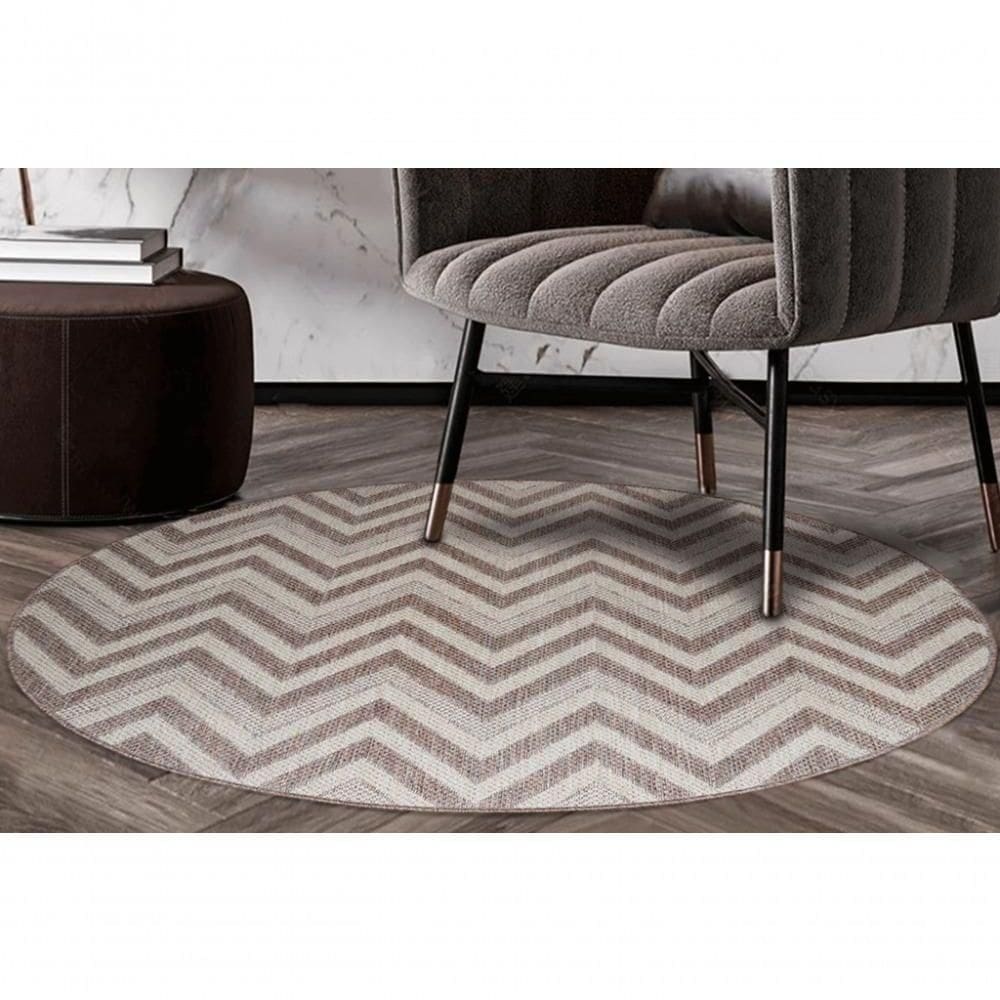 Tapete Redondo Natural Look Petraia A 150 Cm