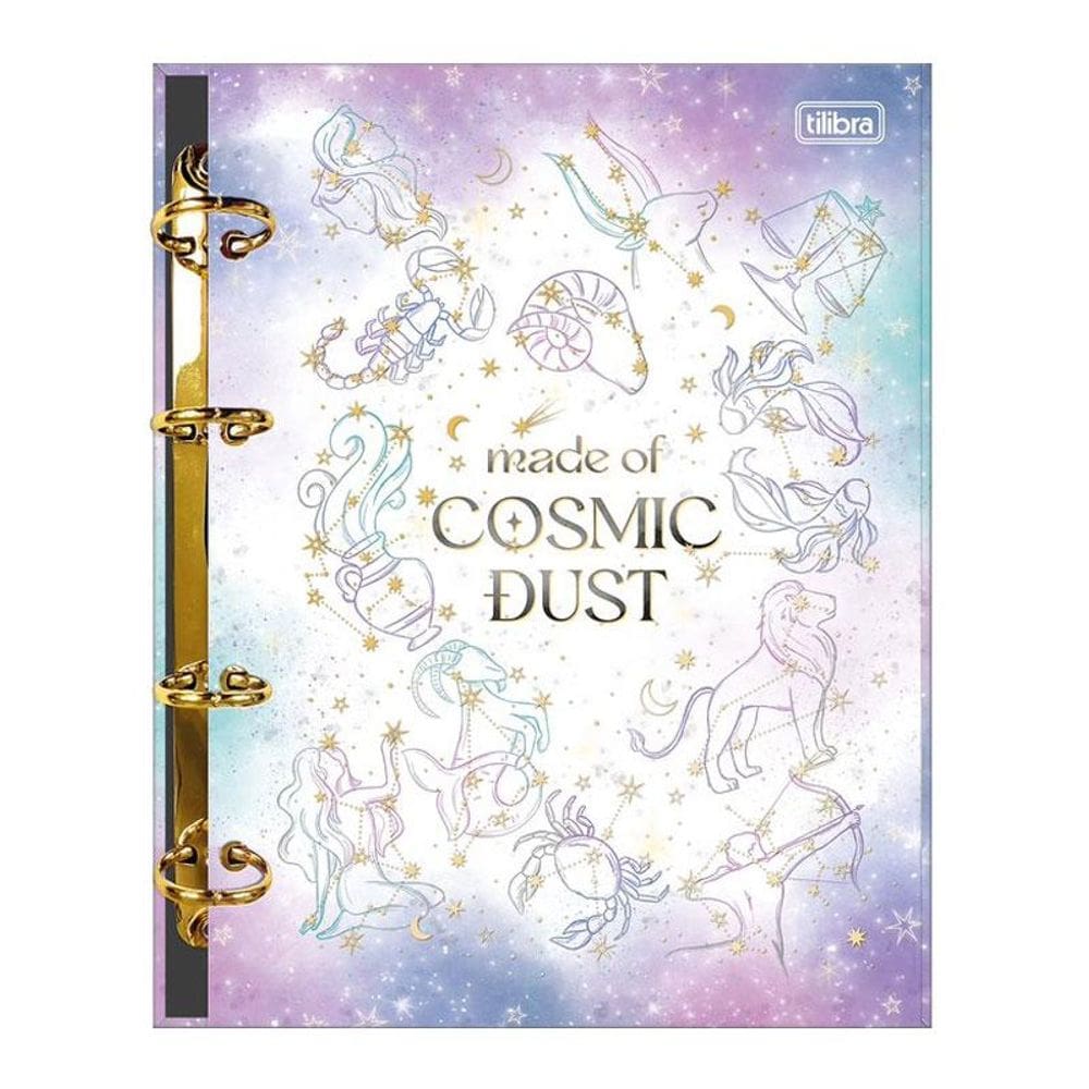 Fichário colegial com 4 argolas Magic 313408 Tilibra