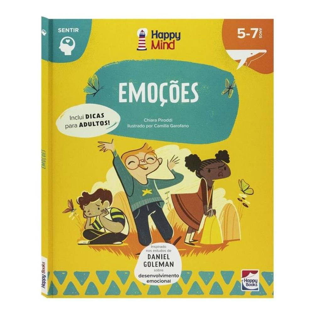 Happy Mind Meu Primeiro Livro de ATIVIDADES: Emoções